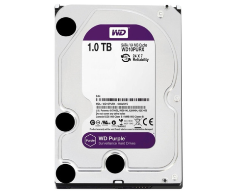 Disco Rígido 1 TeraByte WD Purpura / Seagate Verde