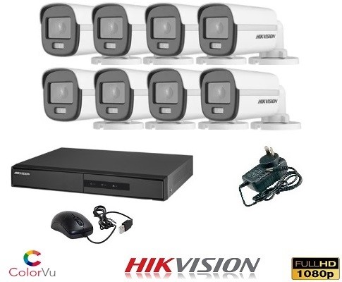 Kit Hikvision 8+8 ColorVu