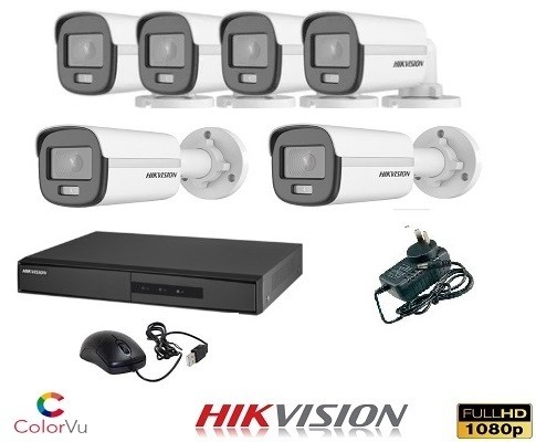 Kit Hikvision 8+6 ColorVu